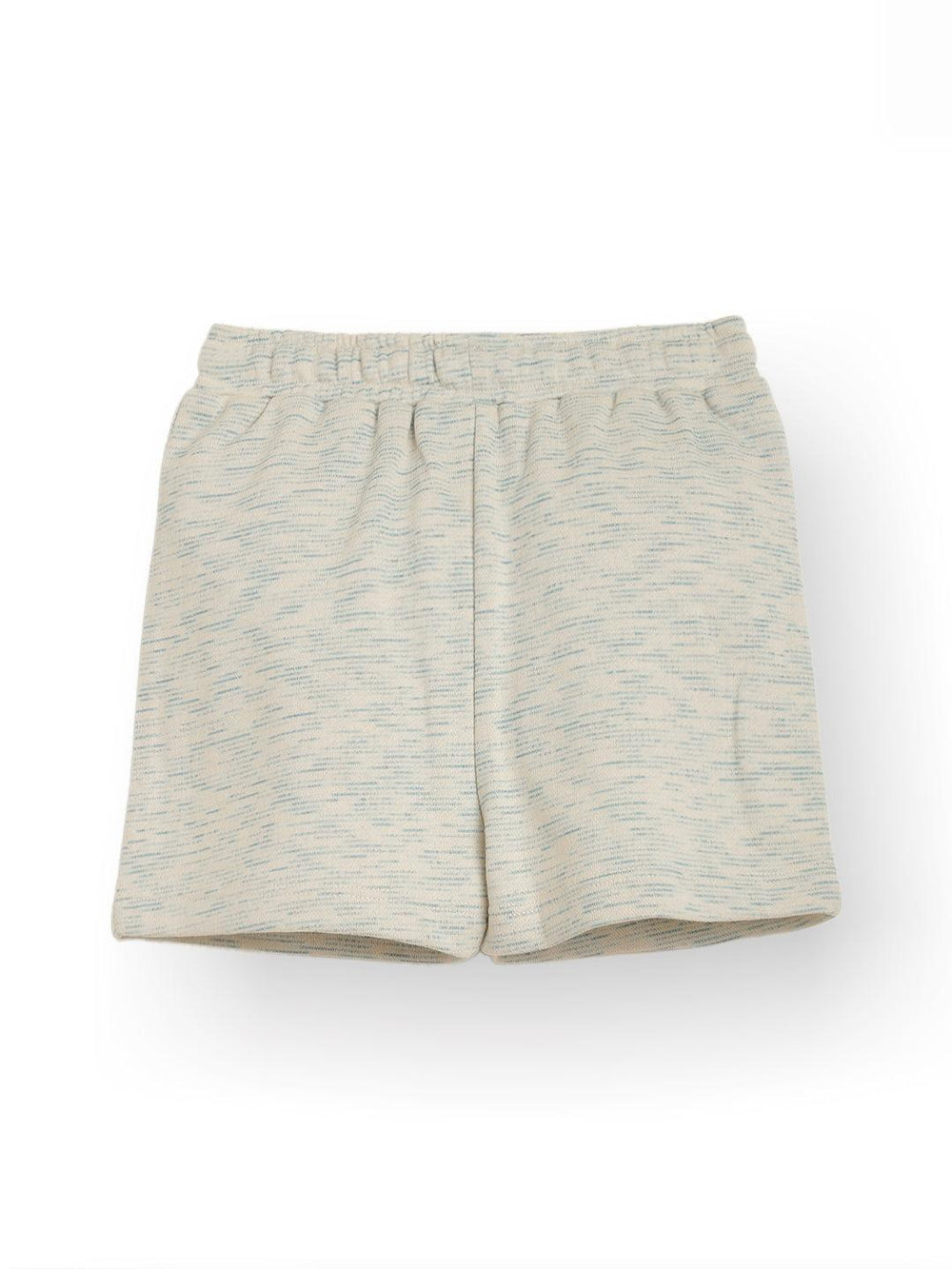 BLUE WHITE TEXTURED SUMMER GIRLS SHORTS - WHITE - Anthrilo 