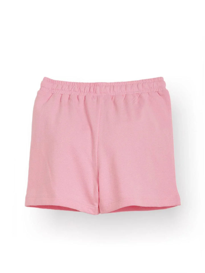 PRETTY PINK SUMMER GIRLS SHORTS - PINK - Anthrilo 