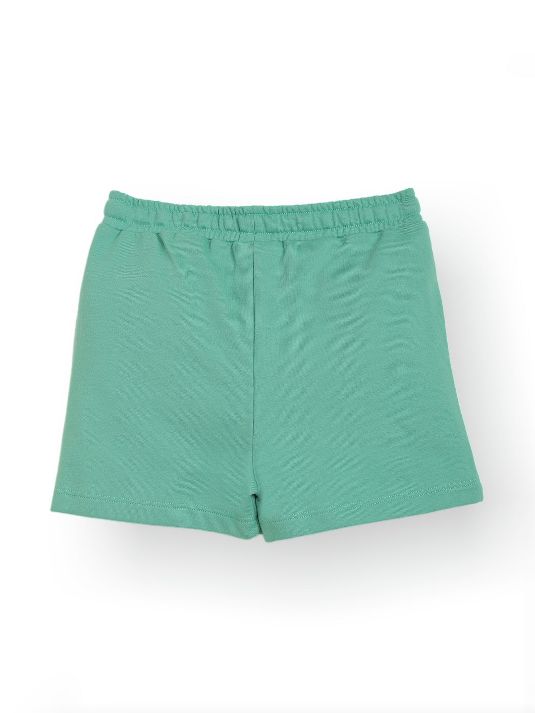 GREEN SUMMER GIRLS SHORTS - GREEN
