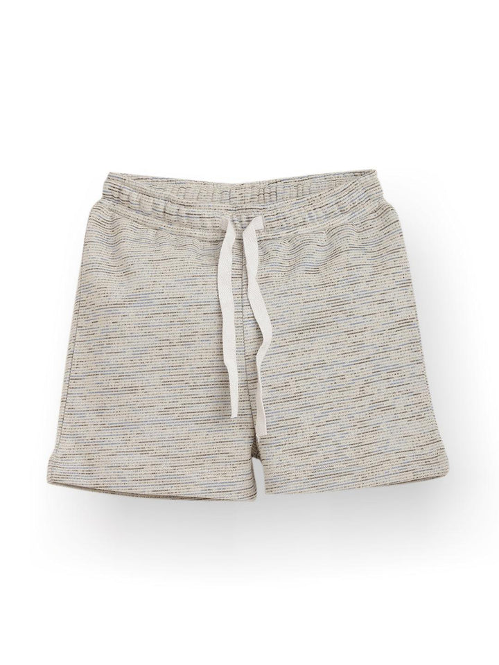 BLACK BLUE TEXTURED SUMMER GIRLS SHORTS - WHITE - Anthrilo 