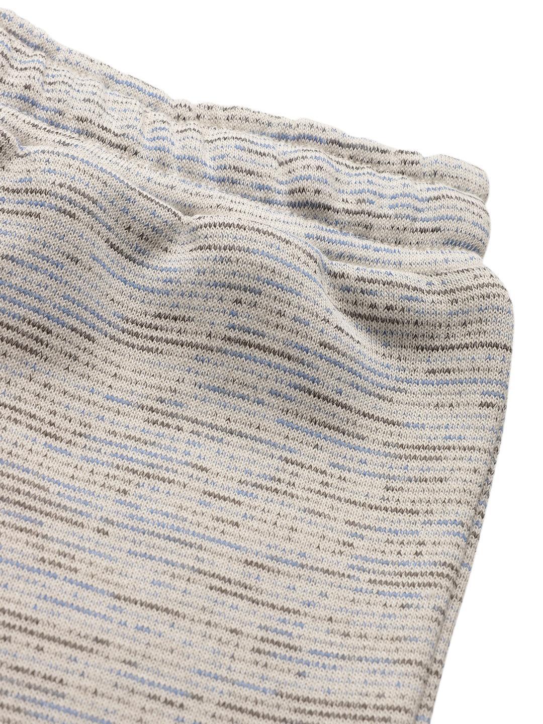 BLACK BLUE TEXTURED SUMMER GIRLS SHORTS - WHITE - Anthrilo 