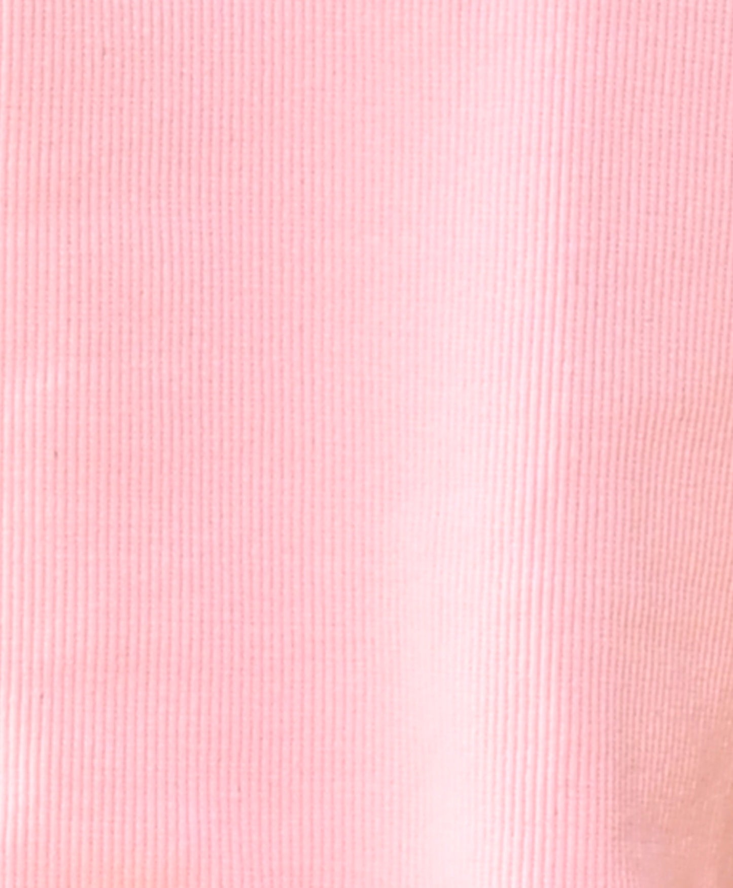 STRIPED RIBBED LIGHT PINK SUMMER GIRLS T-SHIRT - PINK