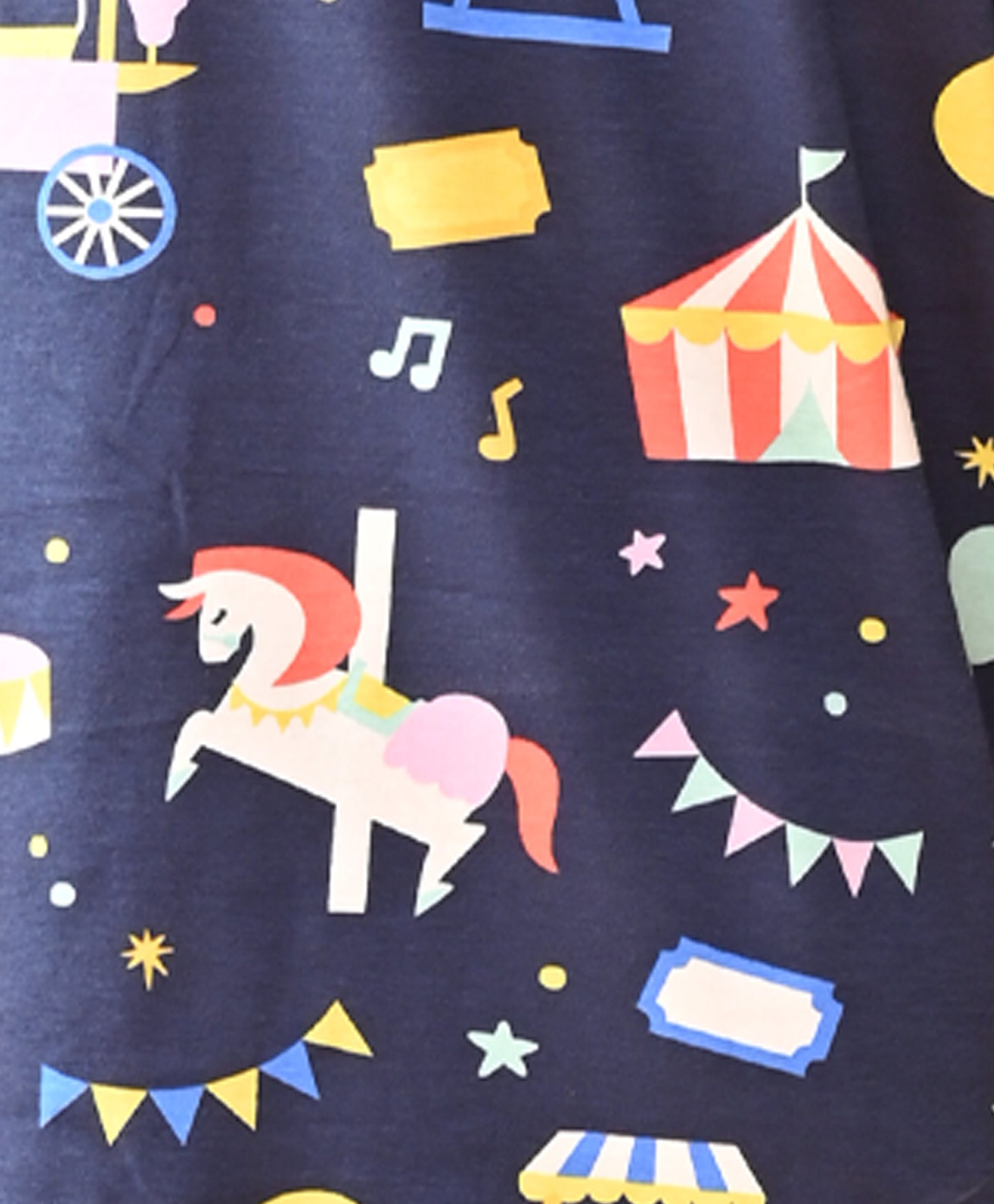 CARNIVAL CIRCUS SLEEPWEAR SHORTS SET - BLUE