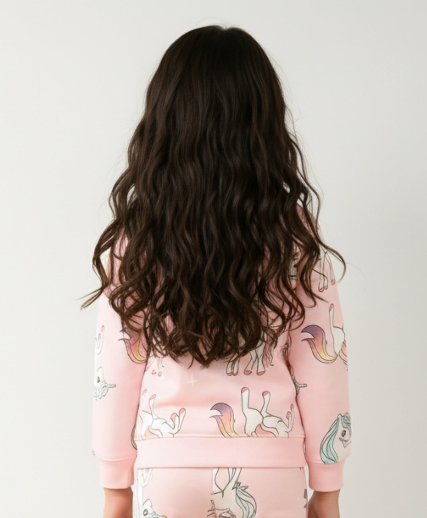 UNICORN STAR FUN PRETTY PINK FLEECE SWEATSHIRT