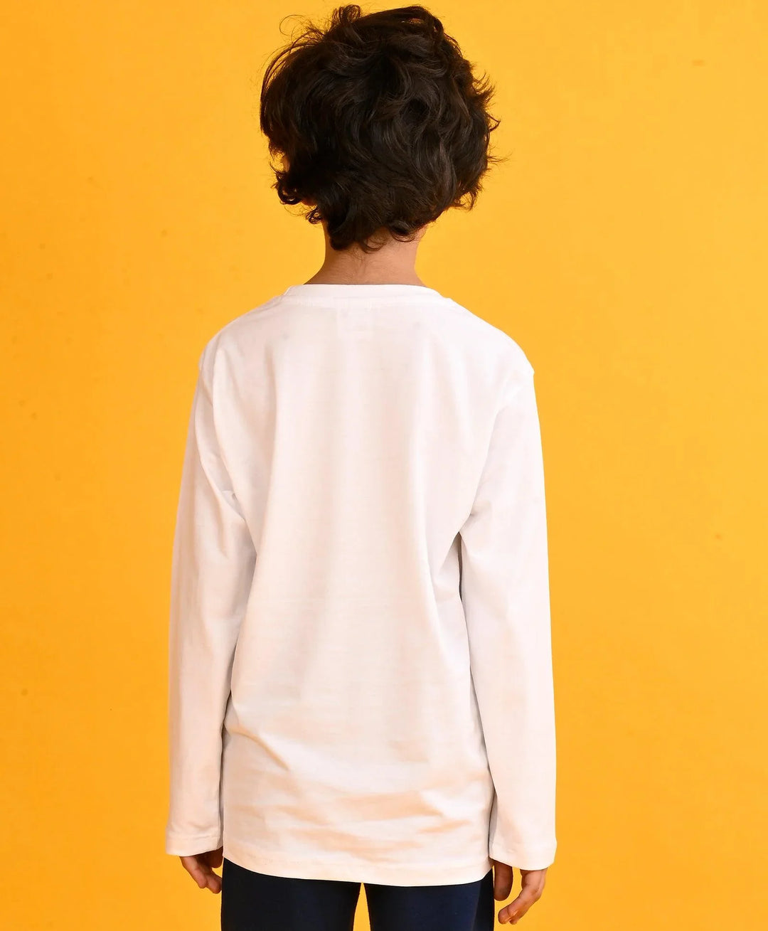 Gamer White Boys Long Sleeves T-Shirt - White