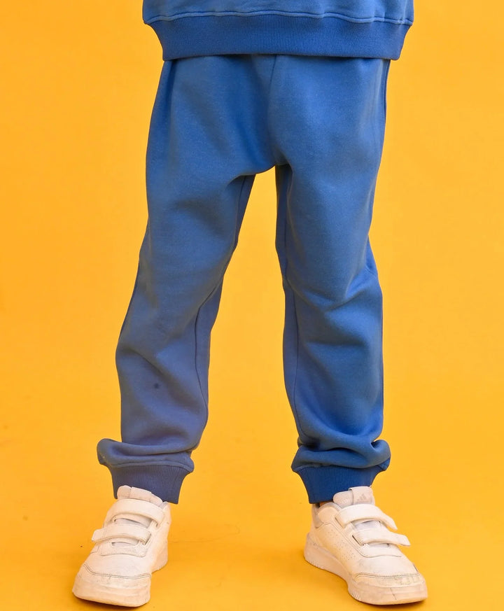 ROYAL WARM FLEECE BOYS JOGGER - ROYAL