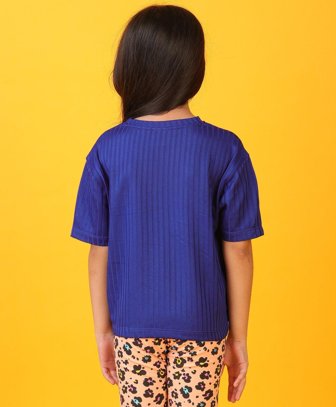 ROYAL POLY SUMMER GIRLS SHORT SLEEVE T-SHIRT - ROYAL - Anthrilo 