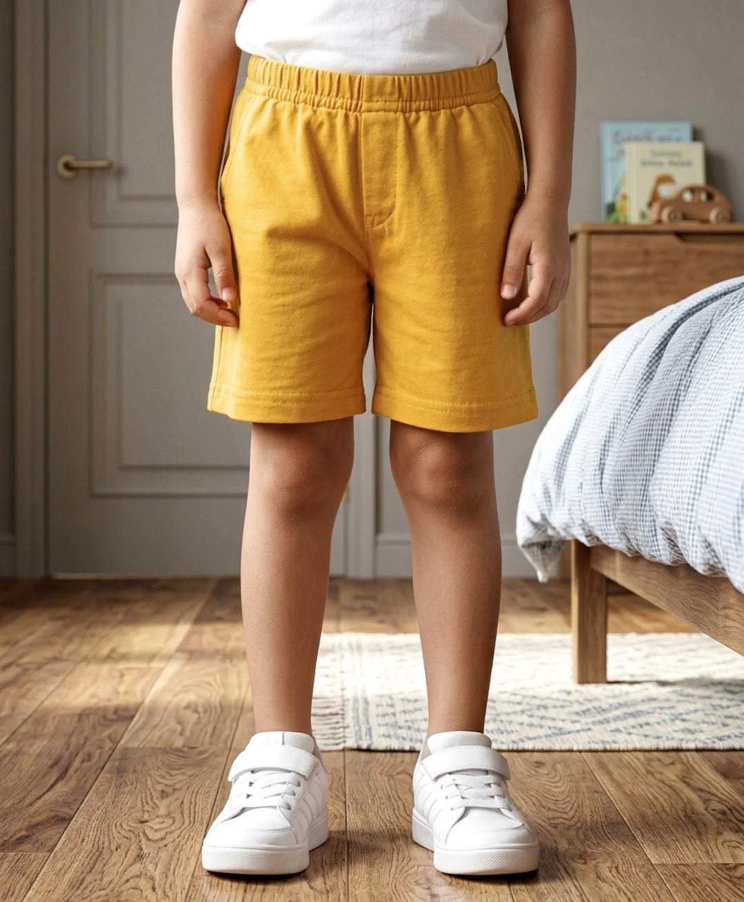 Mustard Boys Shorts - Mustard
