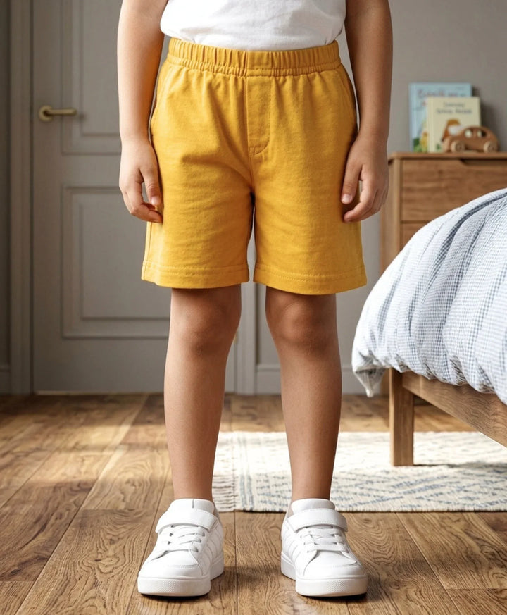 Mustard Boys Shorts - Mustard