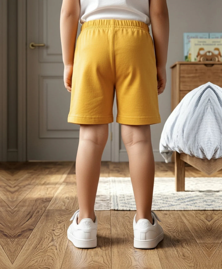 Mustard Boys Shorts - Mustard