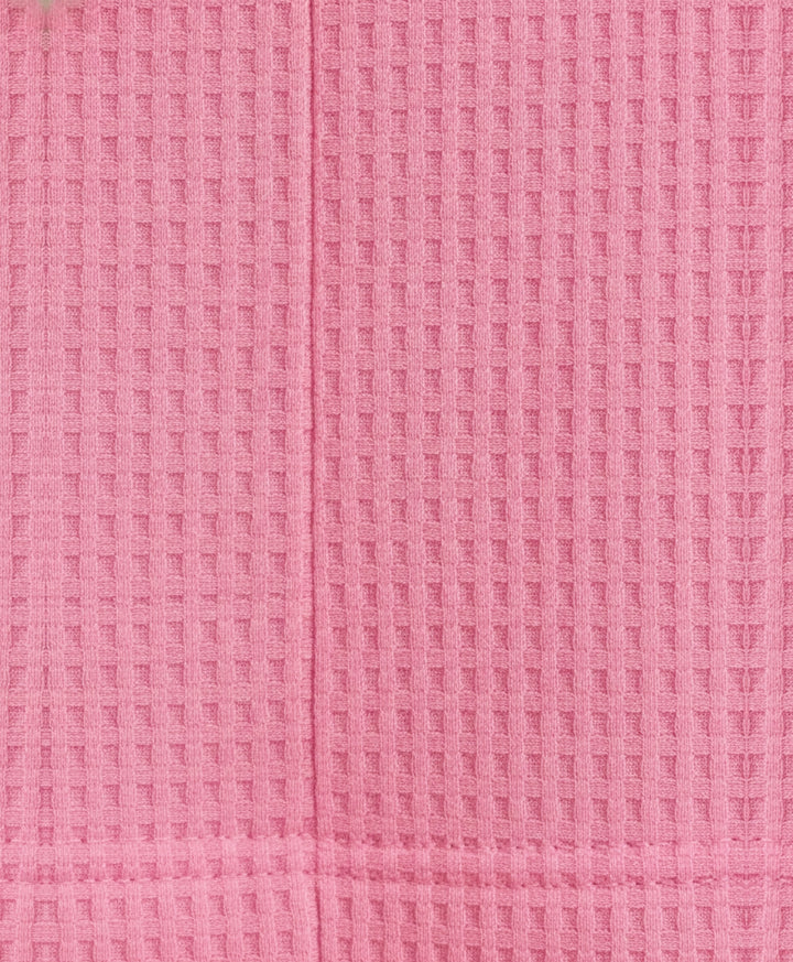 Pretty Pink Texture Girls Shorts - Pink