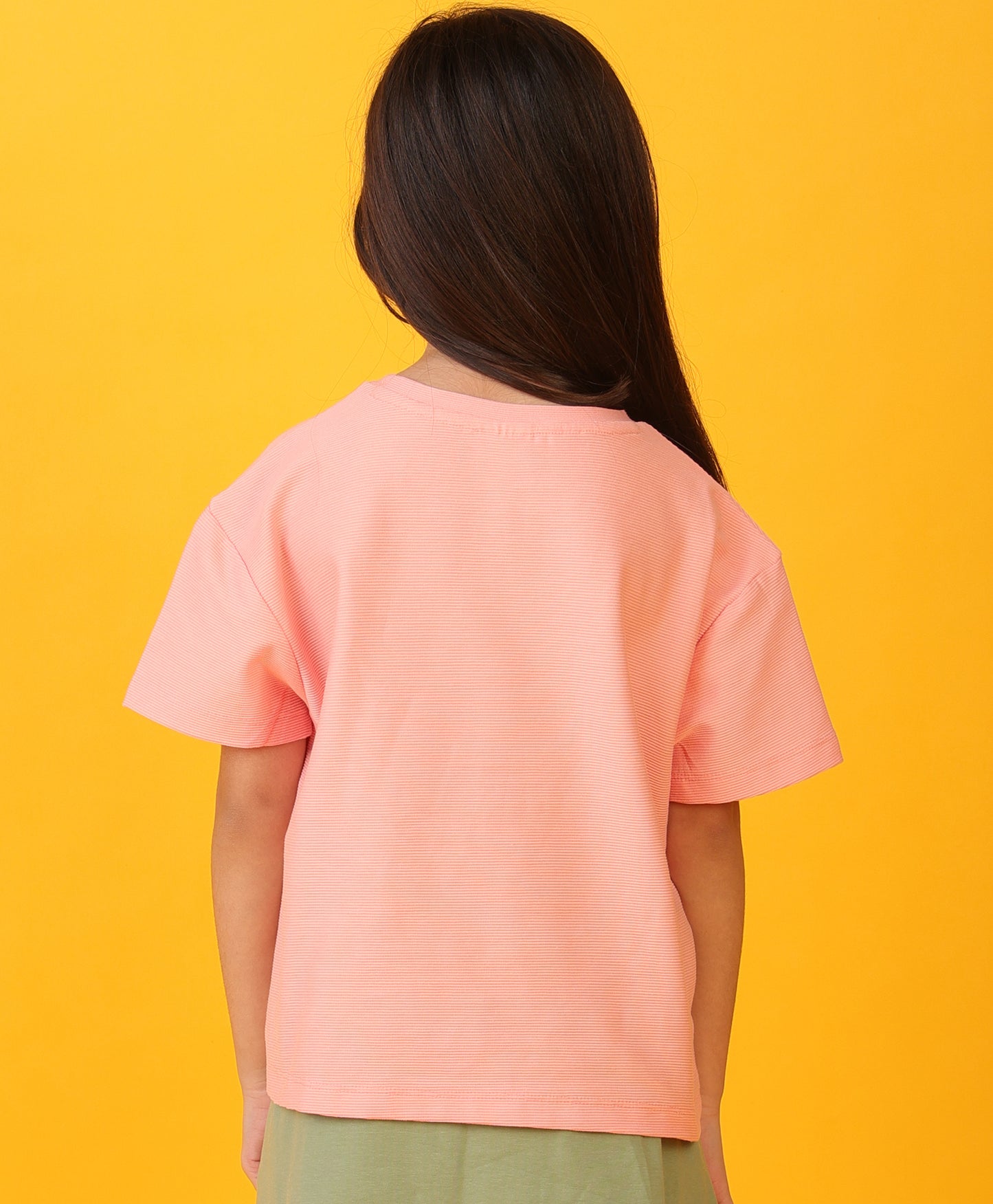 HAVE A NICE DAY PINK SUMMER GIRLS T-SHIRT - PINK