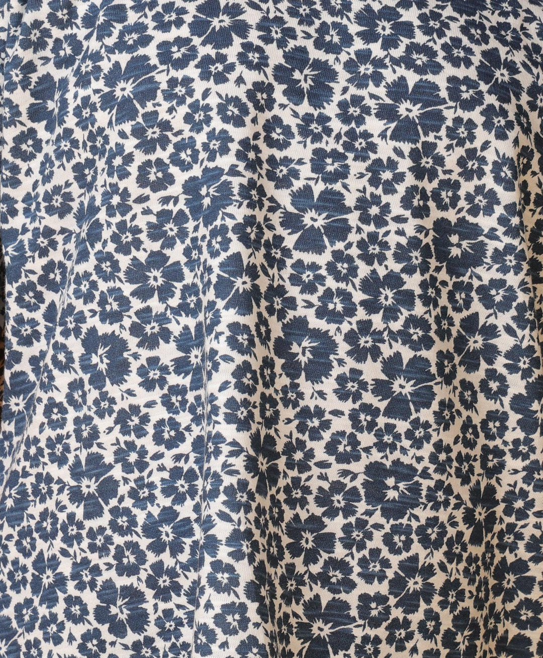 FLORAL BLUE SHORT SLEEVES GIRLS T-SHIRT - BLUE - Anthrilo 