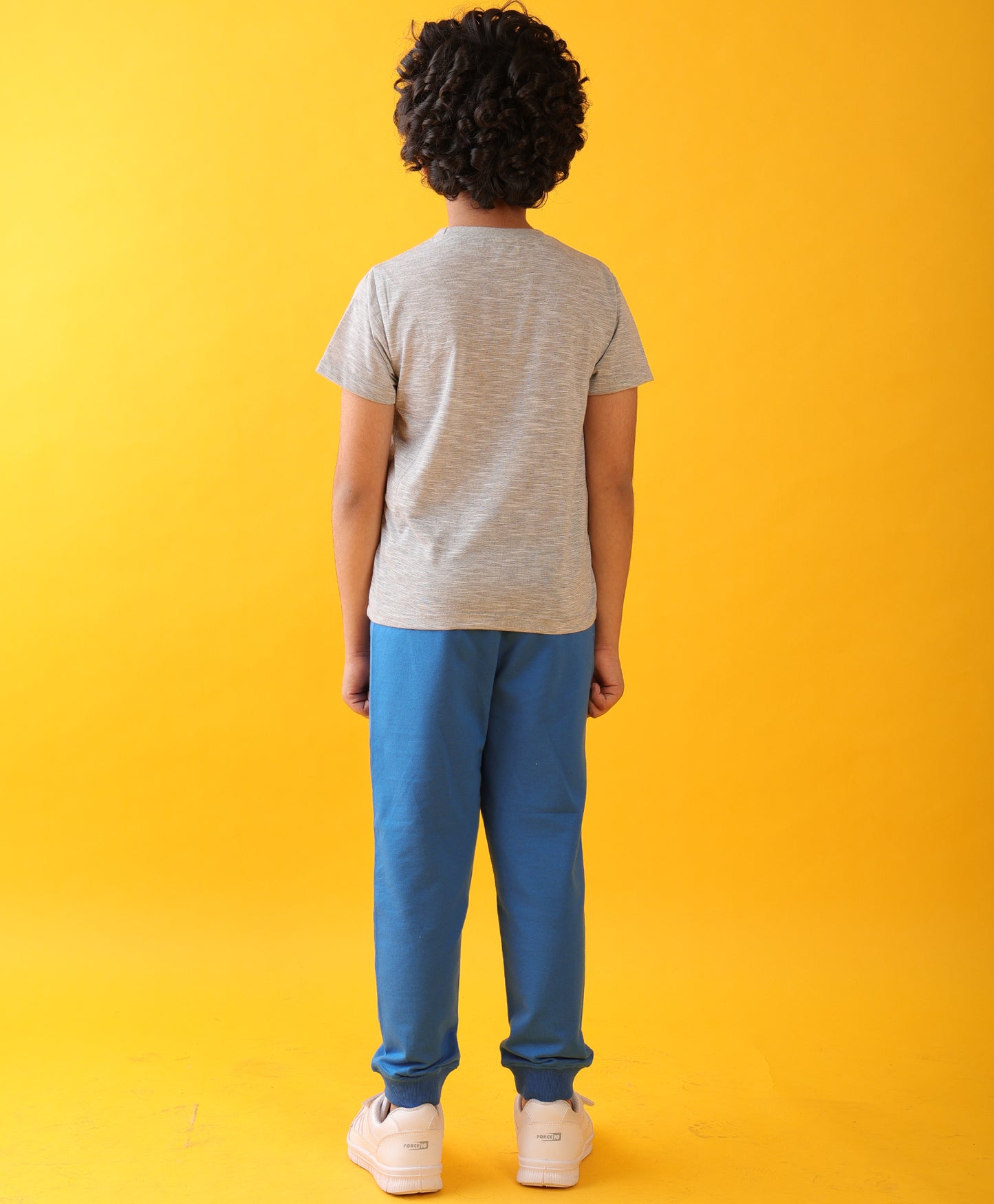 RAWRSOME DINO ROYAL SUMMER JOGGER SET - GREY/ROYAL