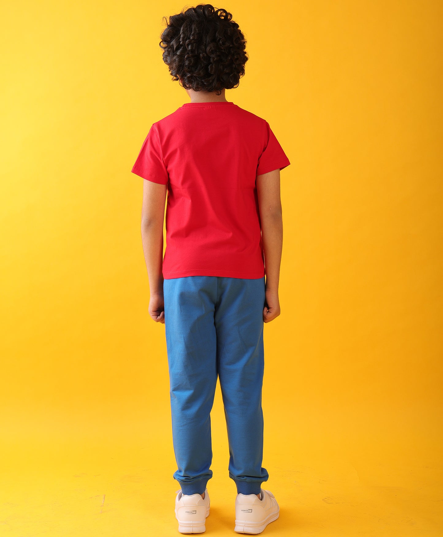 SCORRER RED ROYAL SUMMER JOGGER SET - RED/ROYAL