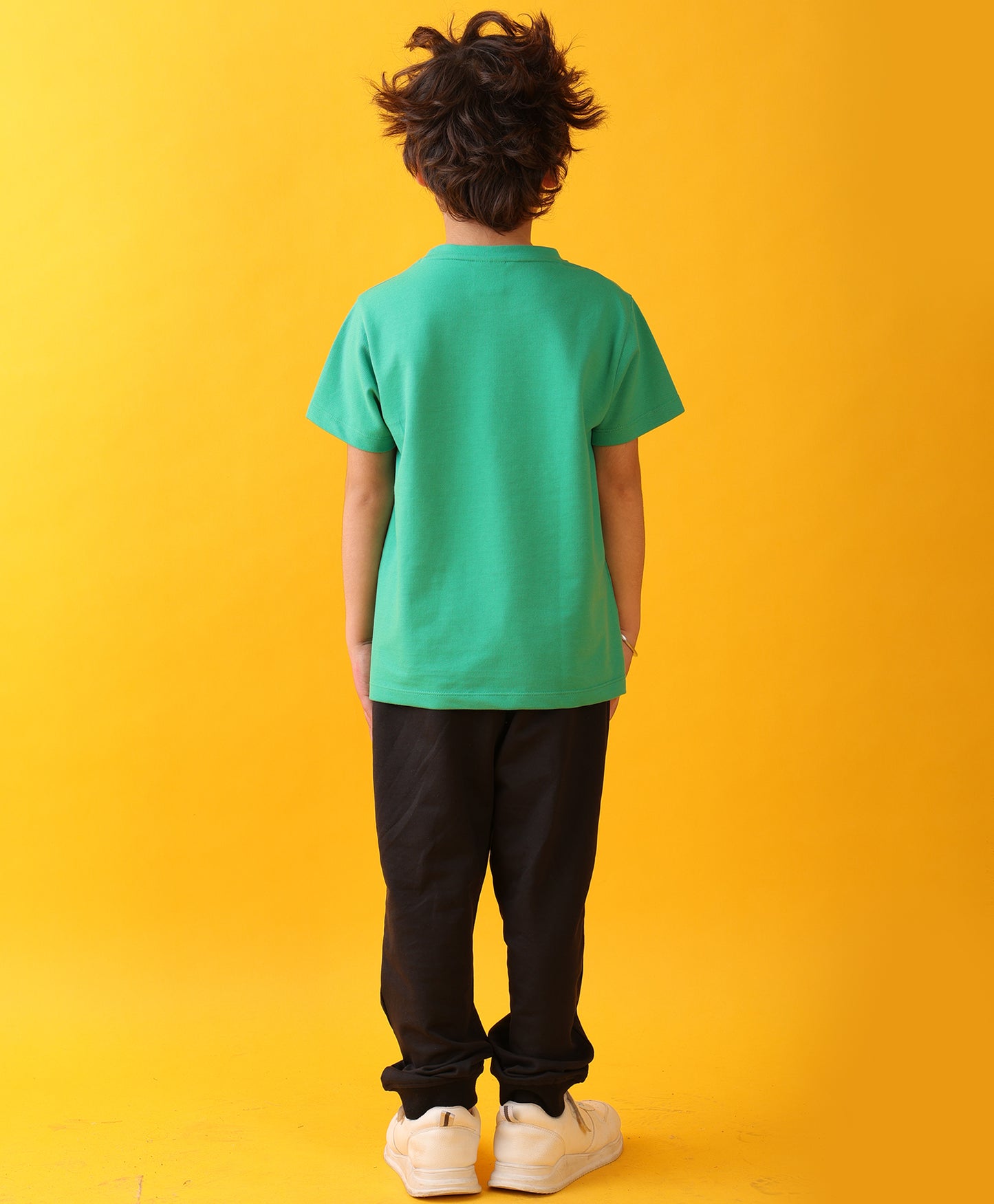 PLAY GREEN BLACK BOYS SUMMER JOGGER SET - GREEN/BLACK