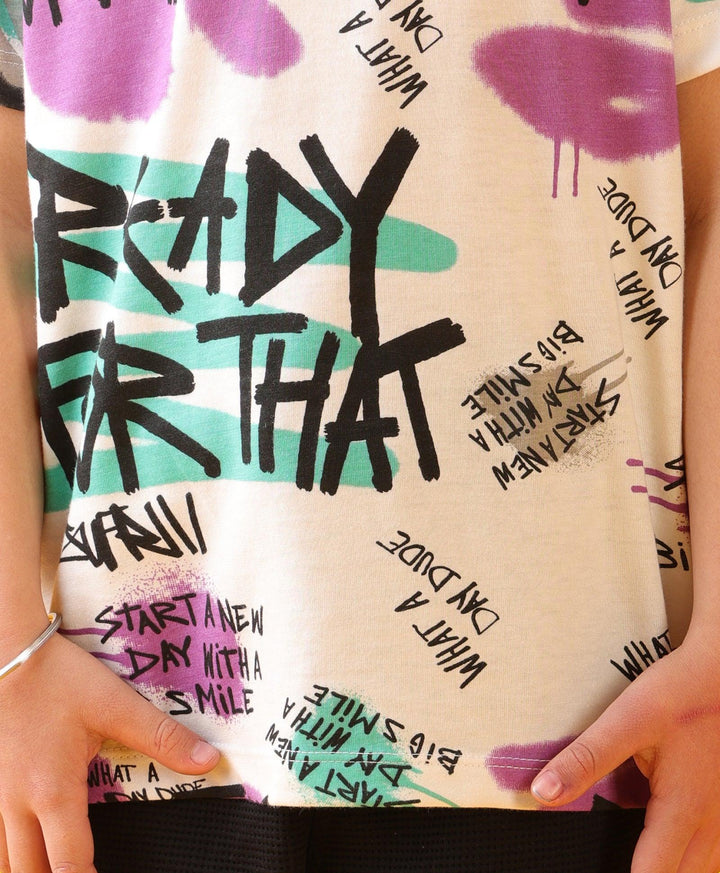 READY FOR THAT BLACK BOYS SHORTS SET - WHITE/BLACK - Anthrilo 
