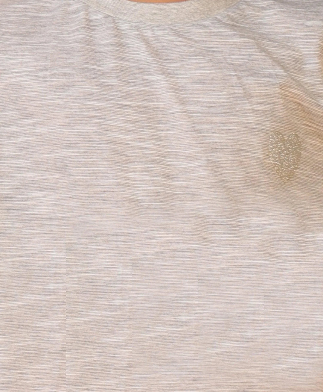 GREY TEXTURED PINK HEART LEGGINGS SET - GREY/PINK - Anthrilo 