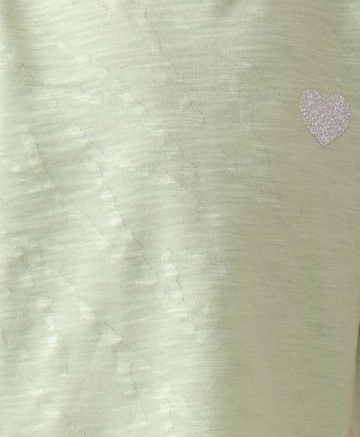 GREEN JACQUARD UNICORN STAR LEGGINGS SET - GREEN/PINK - Anthrilo 