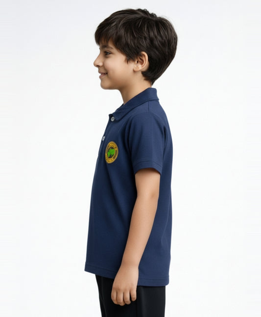 NAVY POLO SUMMER BOYS T-SHIRT - NAVY