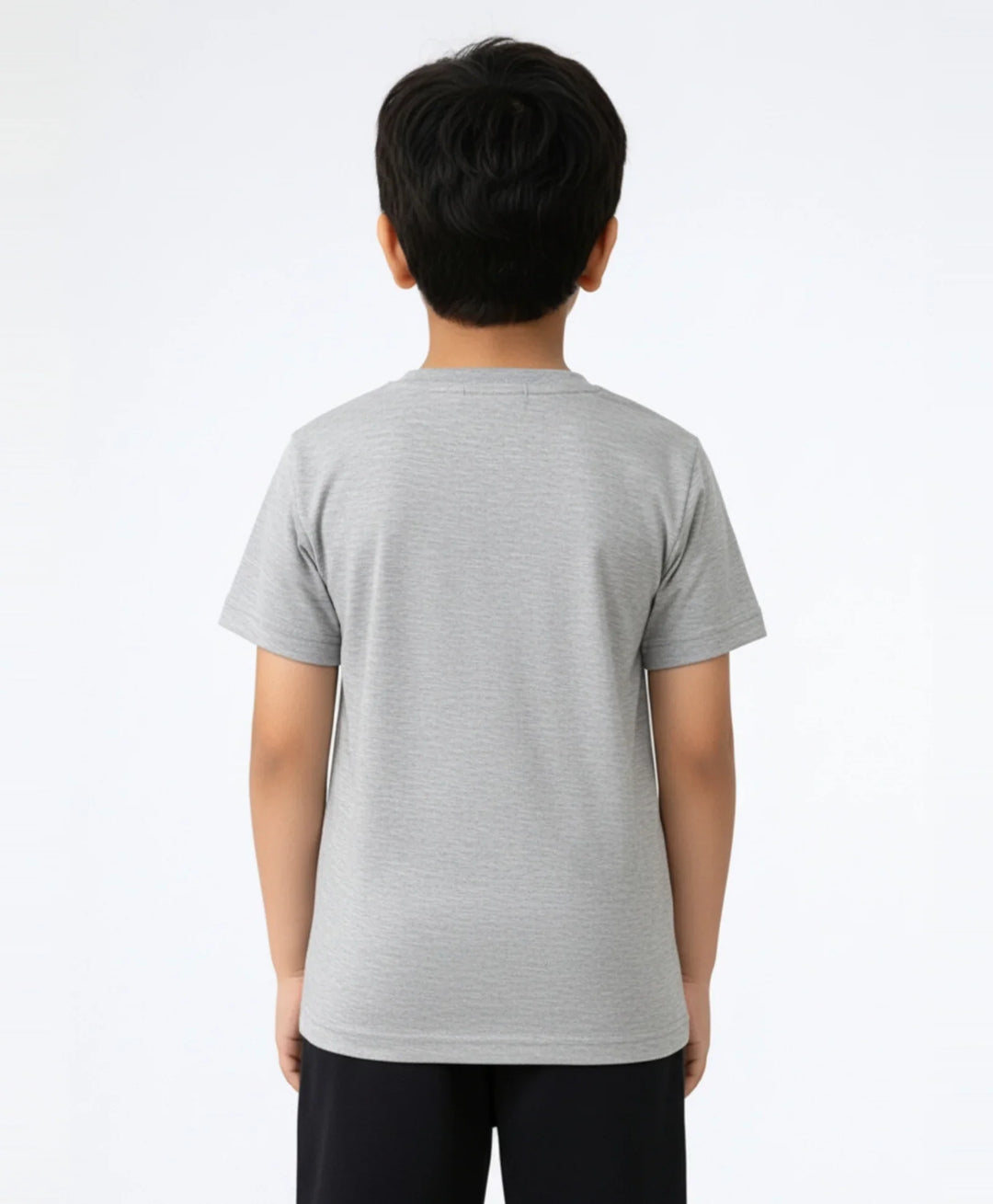 Rawrsome Dino Short Sleeve Boys T-Shirt - Grey