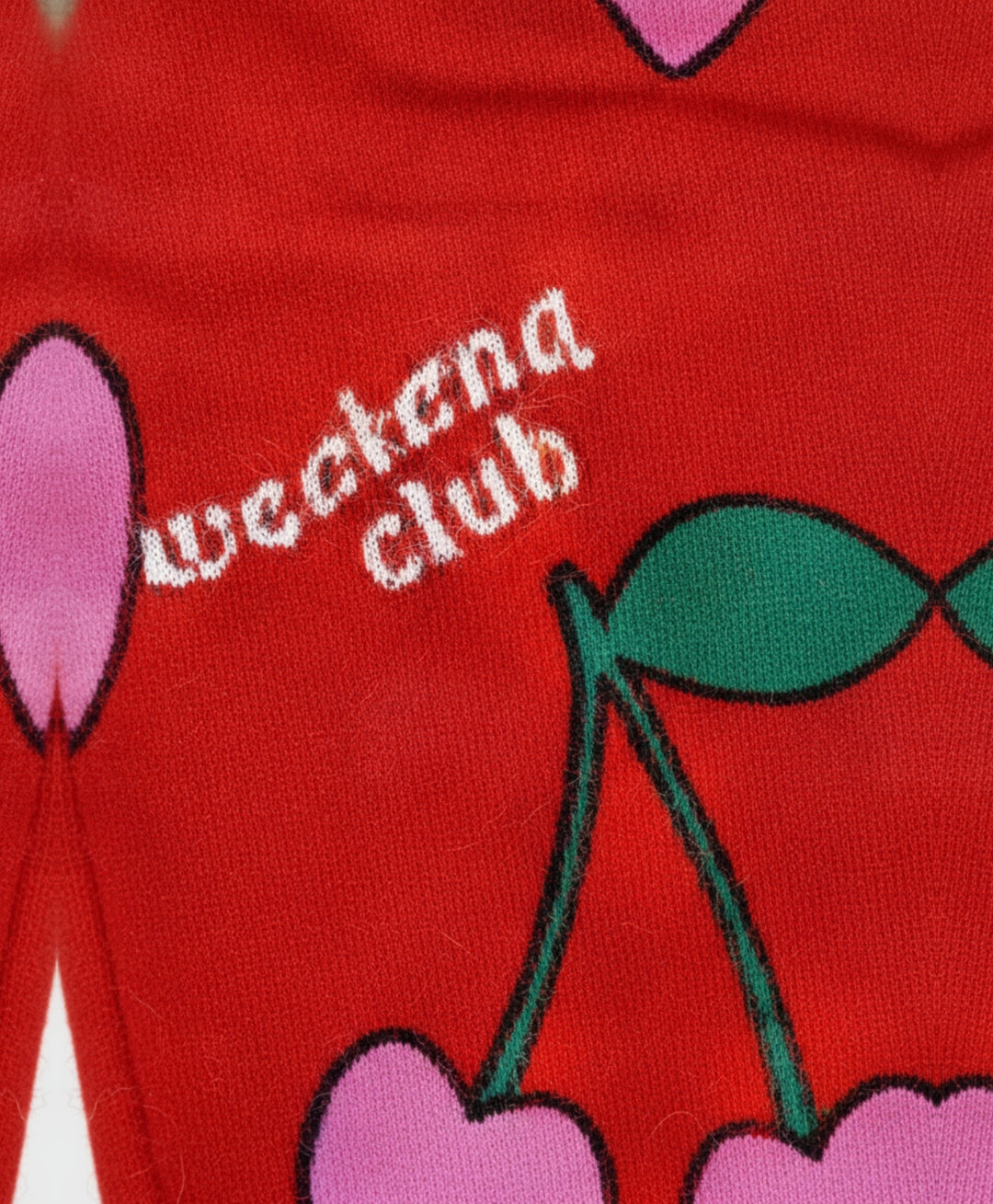Cherry Red Summer Girls Legging - Red