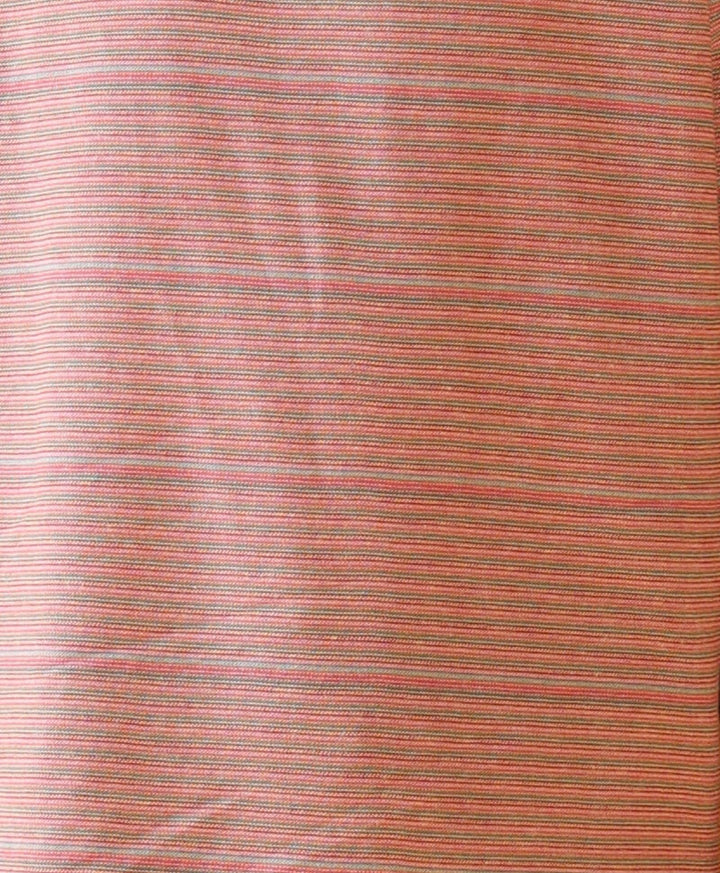 Ornage Stripes Boys Short Sleeves T-Shirt - Orange