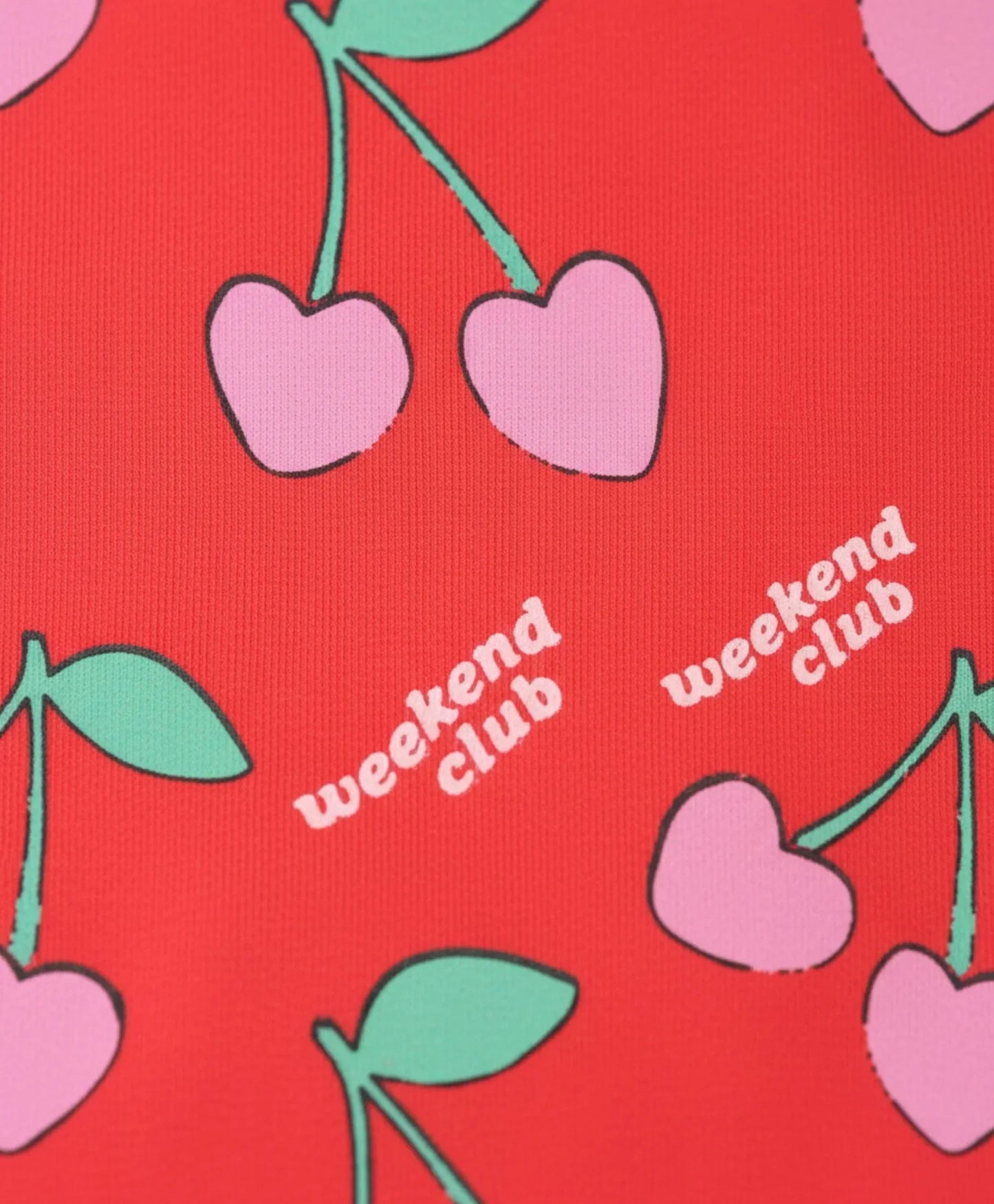 CHERRY RED SHORT SLEEVES SUMMER T-SHIRT - RED