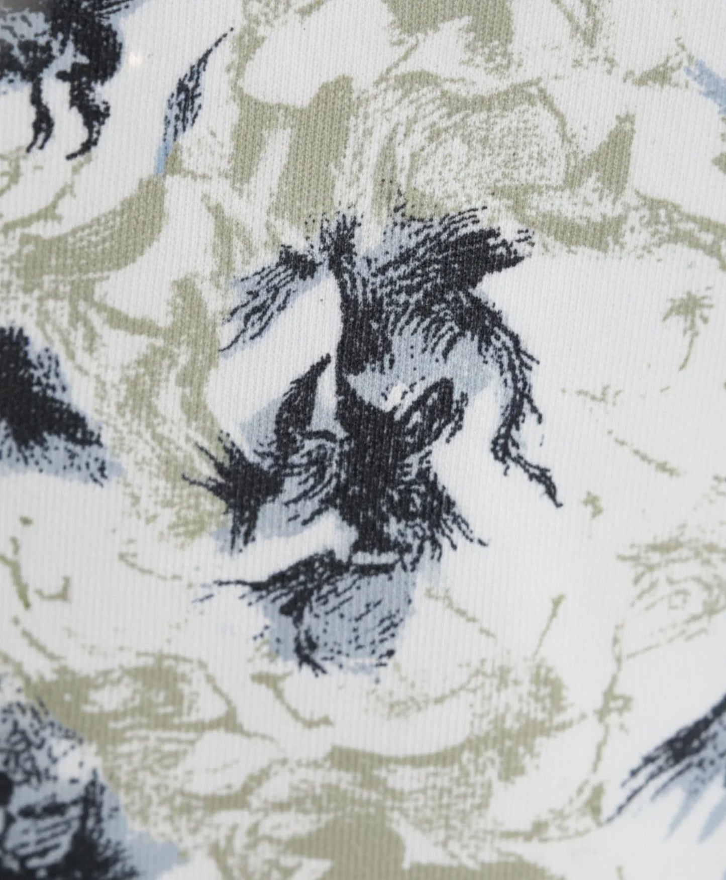 BLUE LIGHTING FLEECE SWEATSHIRT BLACK JOGGER SET - BLUE/BLACK