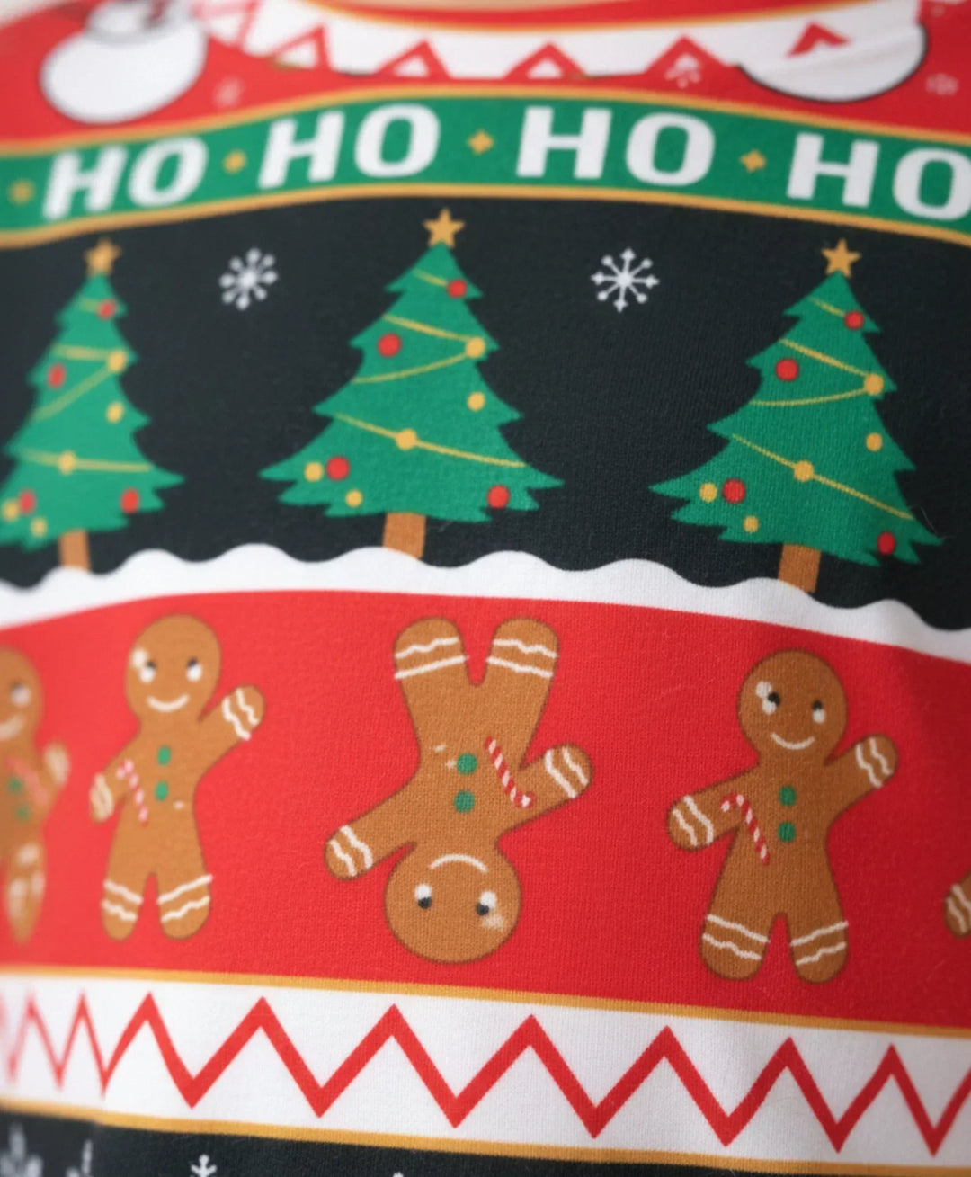 CHRISTMAS RED GIRLS LONG SLEEVE PYJAMA SET - RED - Anthrilo 
