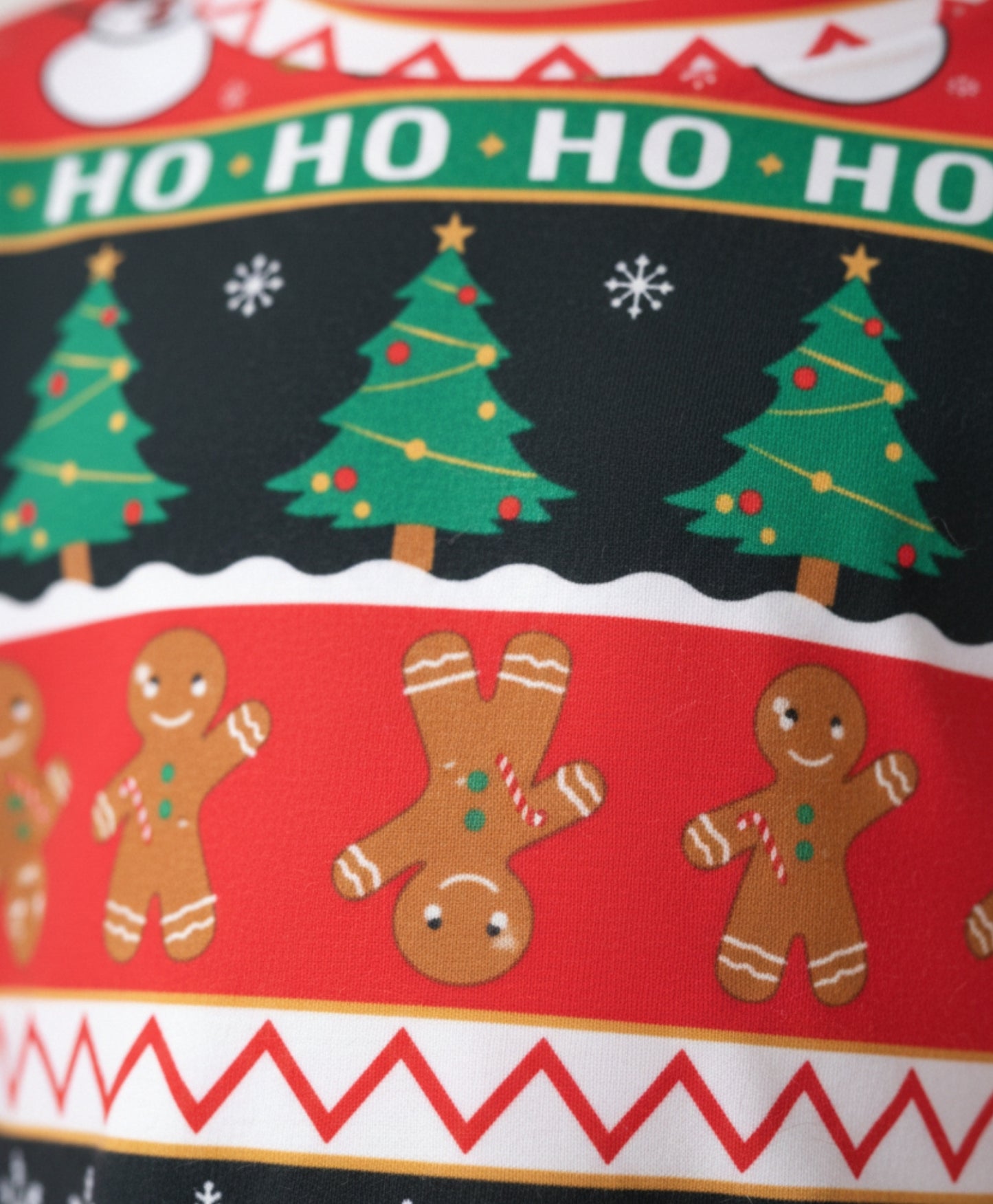 CHRISTMAS RED LONG SLEEVE PYJAMA SET - RED