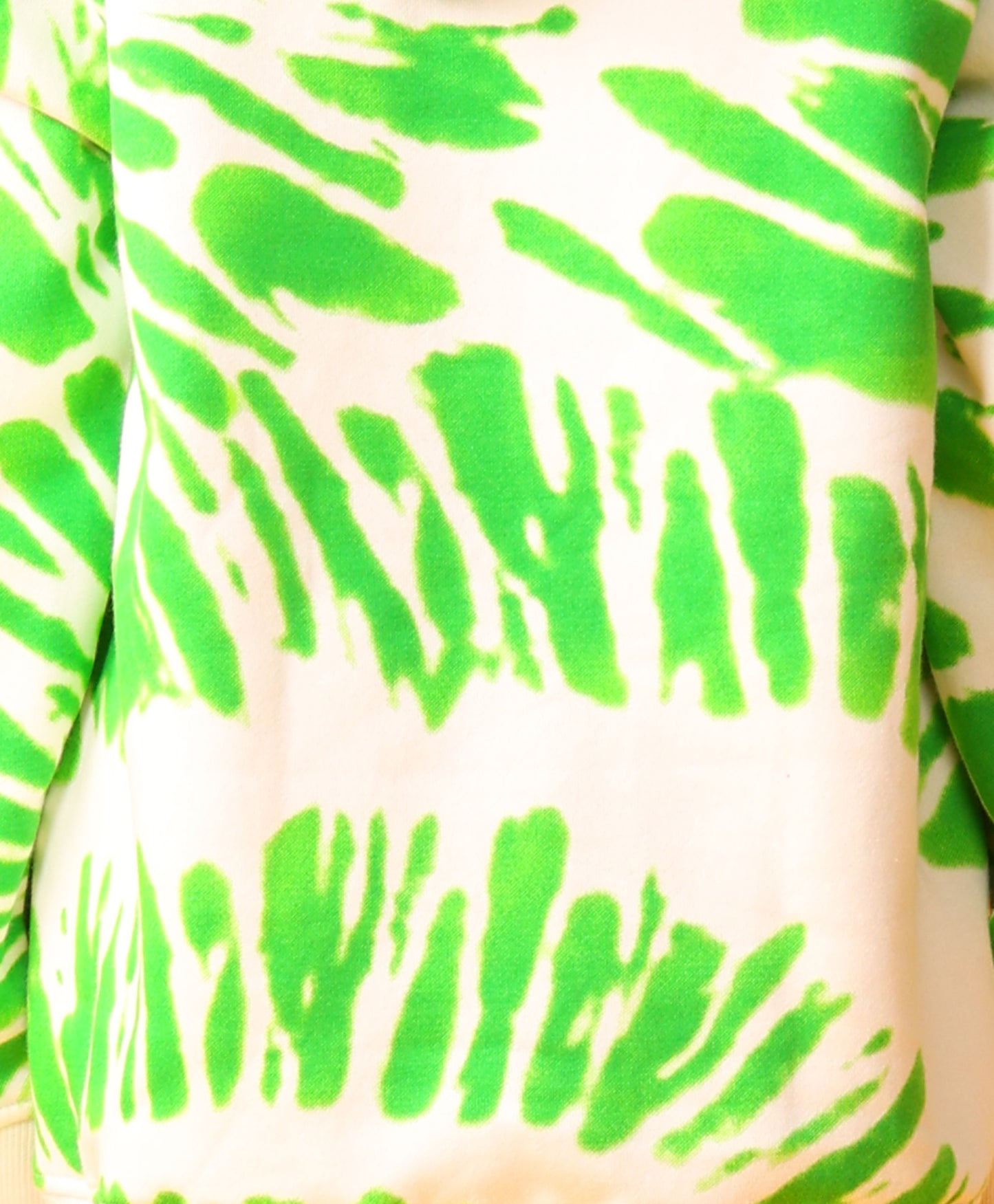 GREEN SWIRL GIRLS HOODIE BLACK JOGGER SET - GREEN/BLACK