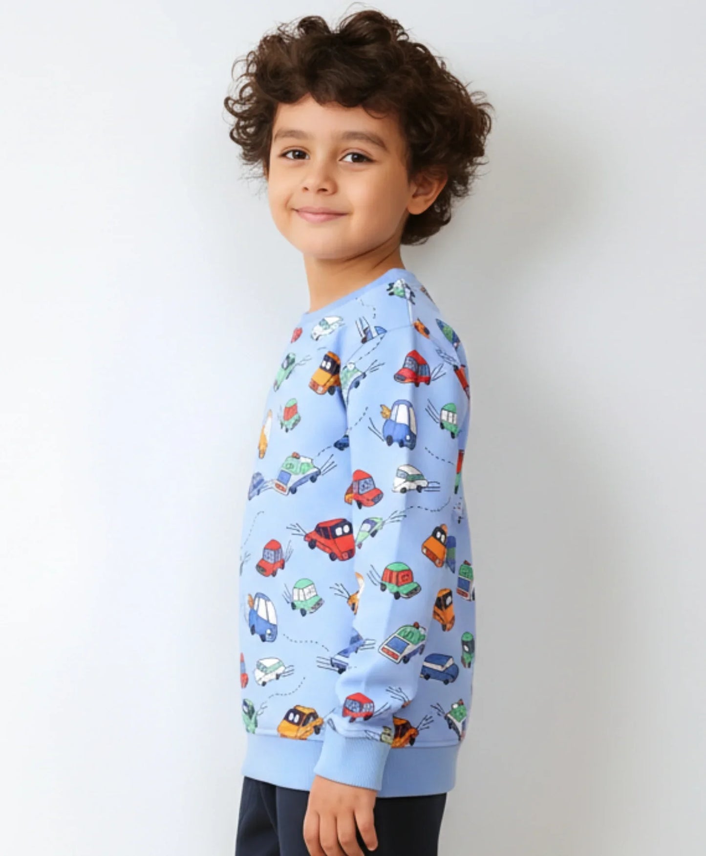 CARS SKY FLEECE BOYS SWEATSHIRT - SKY