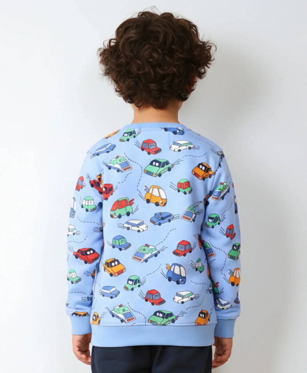 CARS SKY FLEECE BOYS SWEATSHIRT - SKY - Anthrilo 