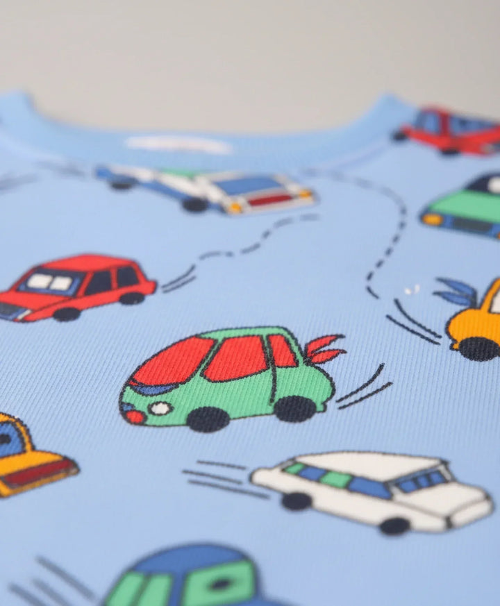 CARS SKY FLEECE BOYS SWEATSHIRT - SKY - Anthrilo 