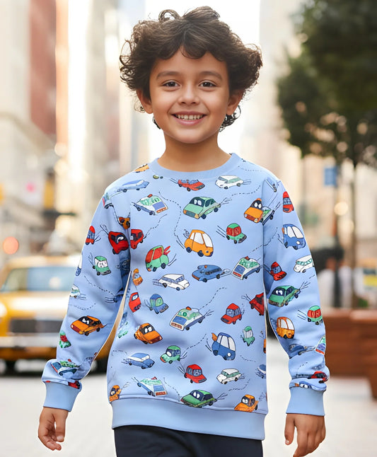 CARS SKY FLEECE BOYS SWEATSHIRT - SKY