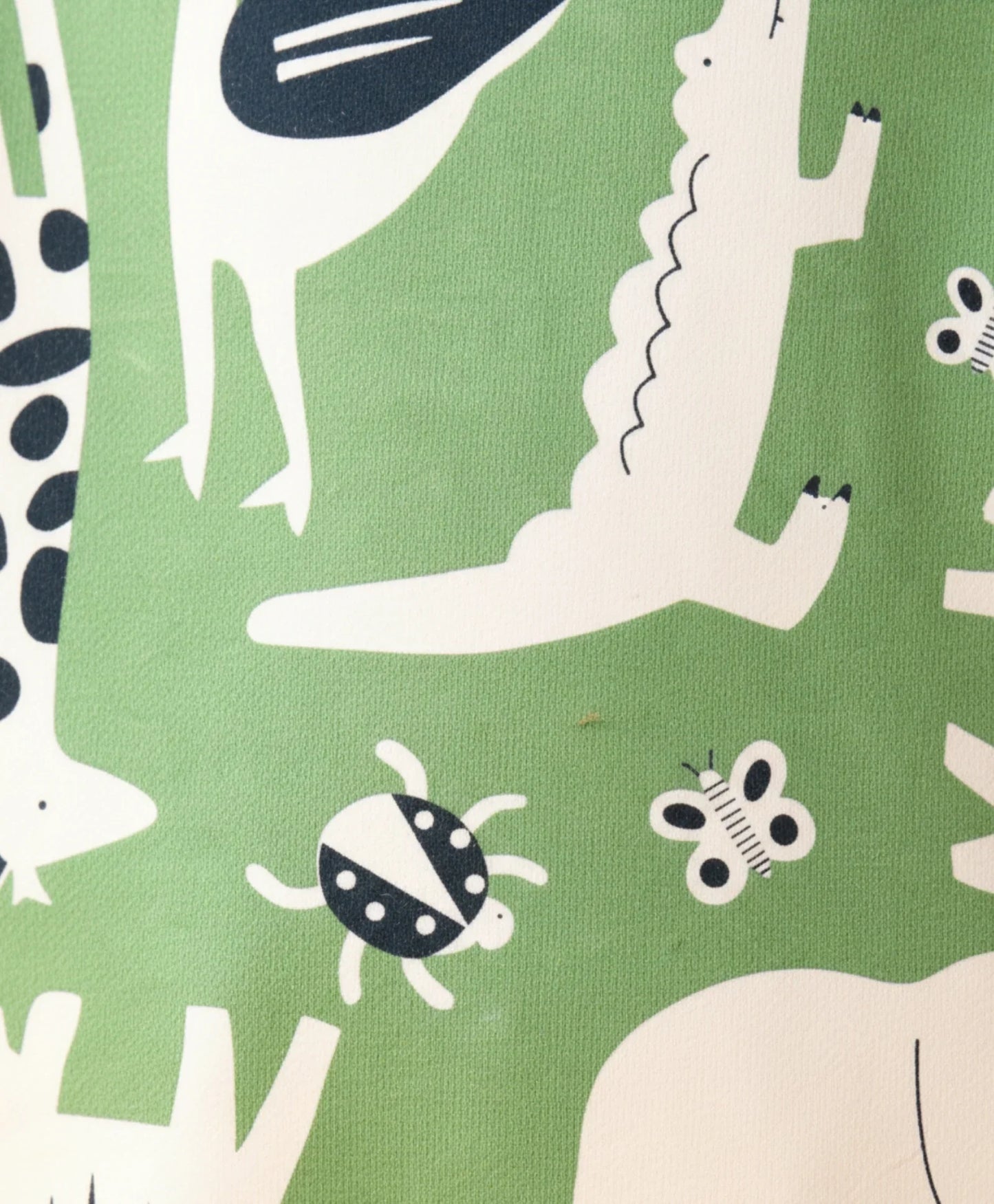 ANIMAL GREEN FLEECE BOYS SWEATSHIRT - GREEN