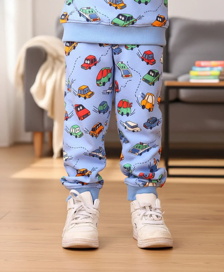 CARS SKY FLEECE BOYS JOGGER - SKY - Anthrilo 