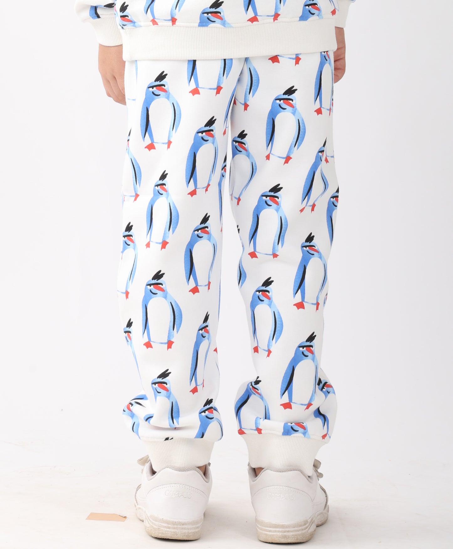 PENGUIN FLEECE BOYS JOGGER - OFF WHITE