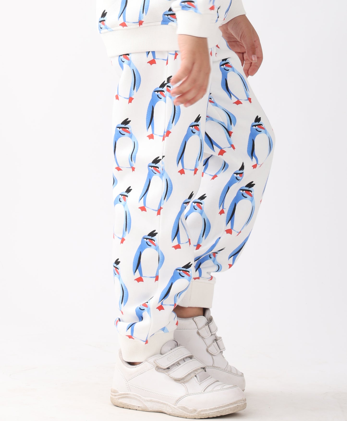 PENGUIN FLEECE BOYS JOGGER - OFF WHITE