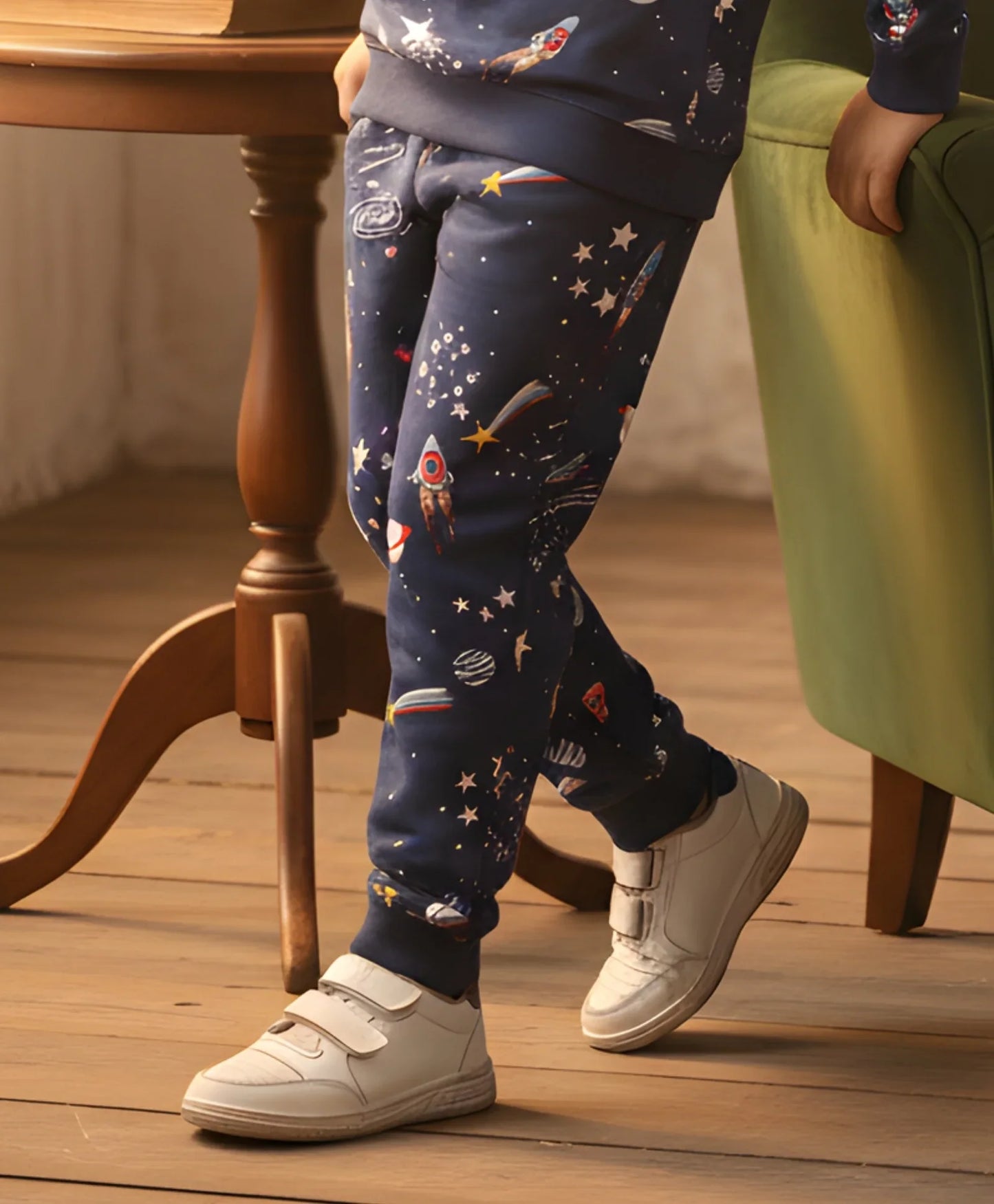 SOLAR DREAMS BOYS FLEECE JOGGER - BLUE