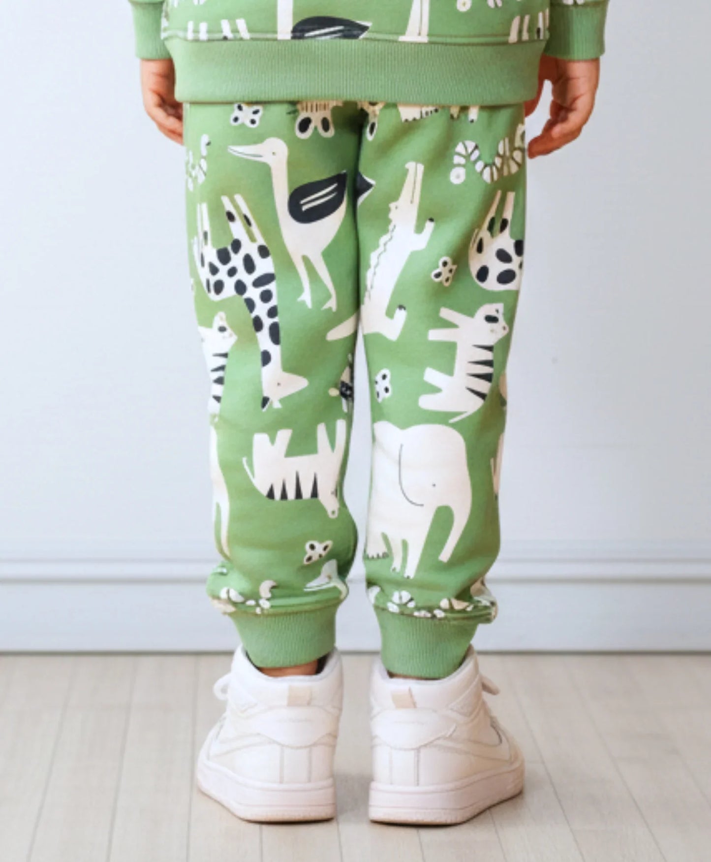 ANIMAL GREEN FLEECE BOYS JOGGER - GREEN