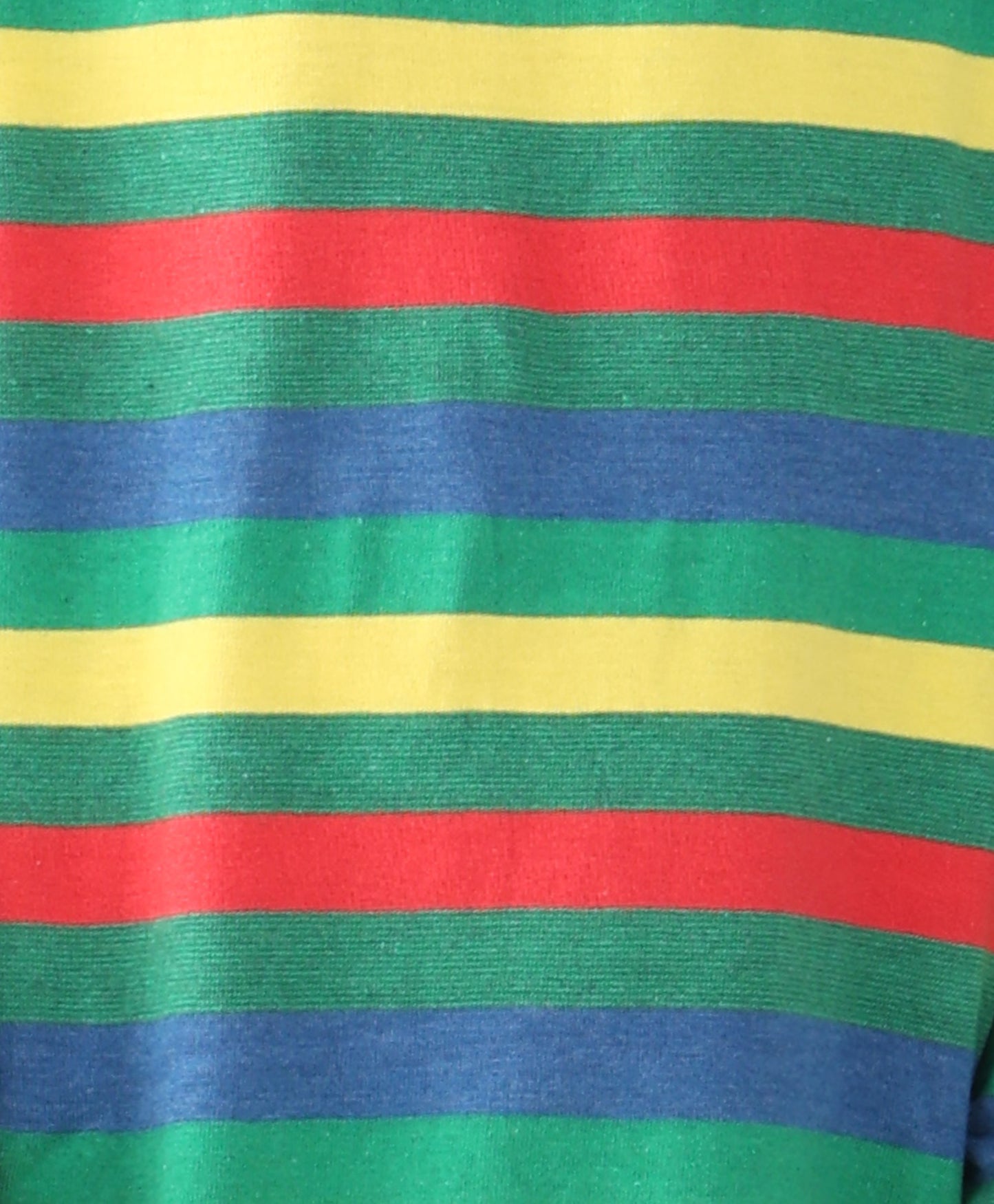 GREEN YELLOW RED STRIPE BOYS PYJAMA SET - MULTI