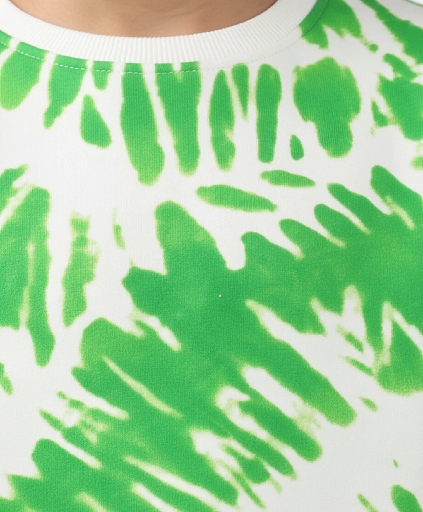 GREEN SWIRL BOYS FLEECE SWEATSHIRT - GREEN