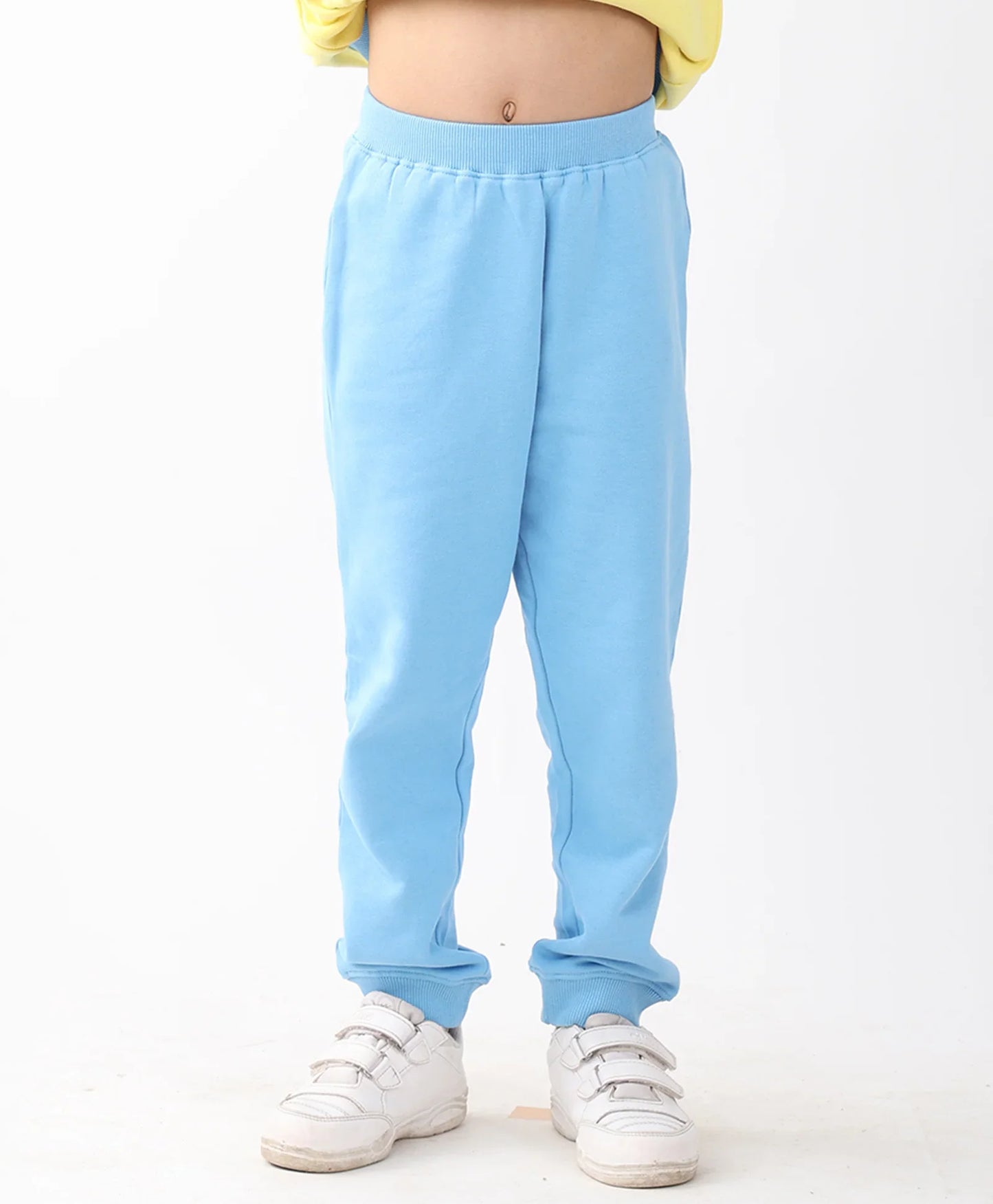 BLUE FLEECE BOYS JOGGER - BLUE