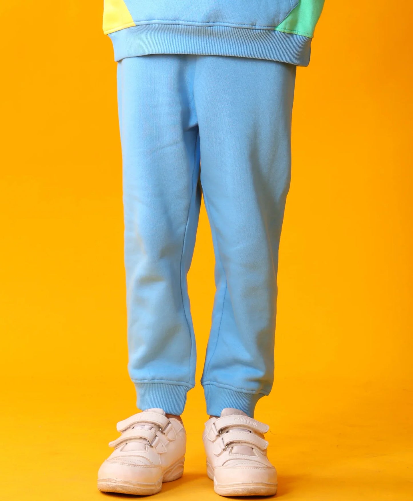 BLUE FLEECE BOYS JOGGER - BLUE