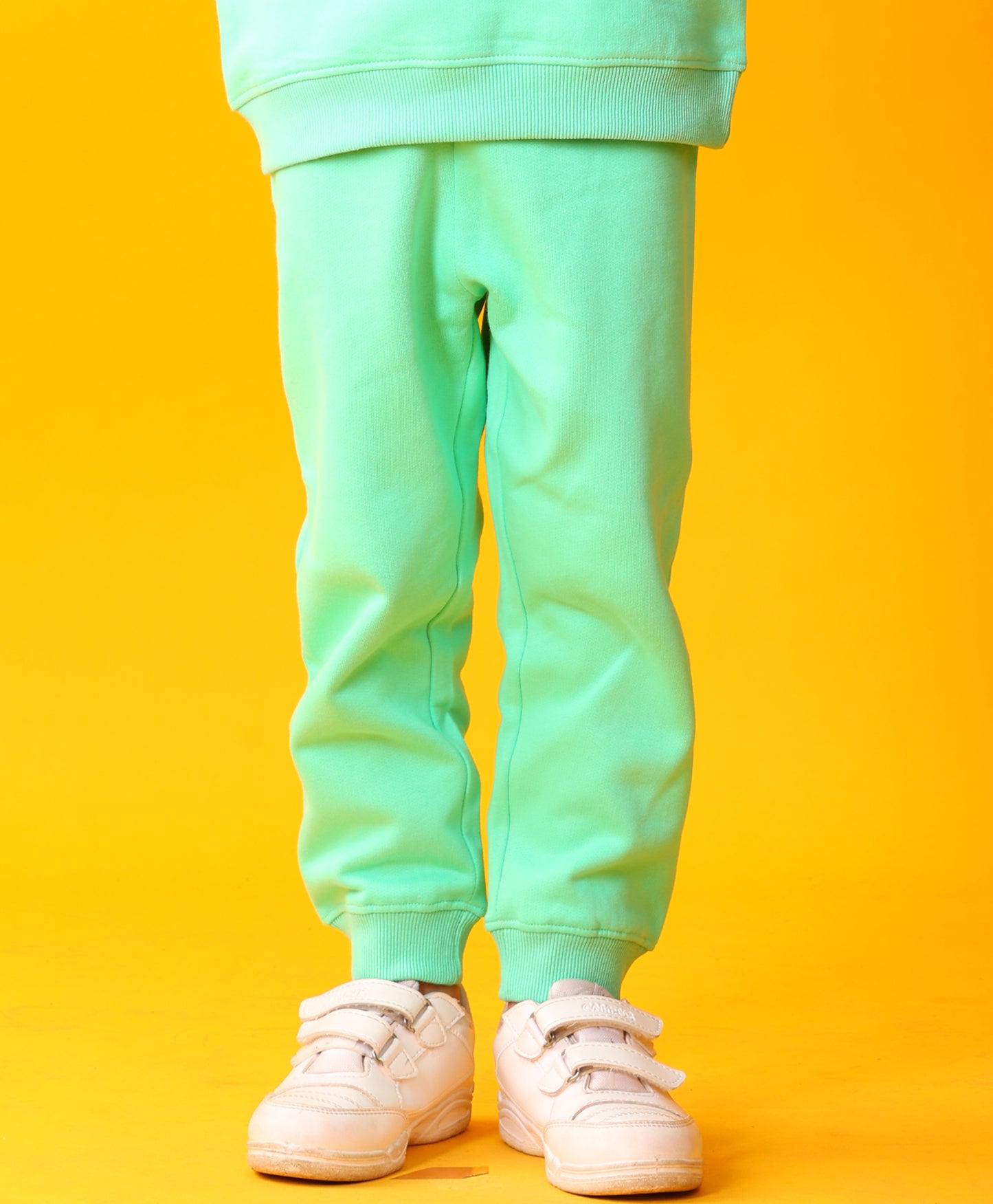 GREEN FLEECE BOYS JOGGER - GREEN