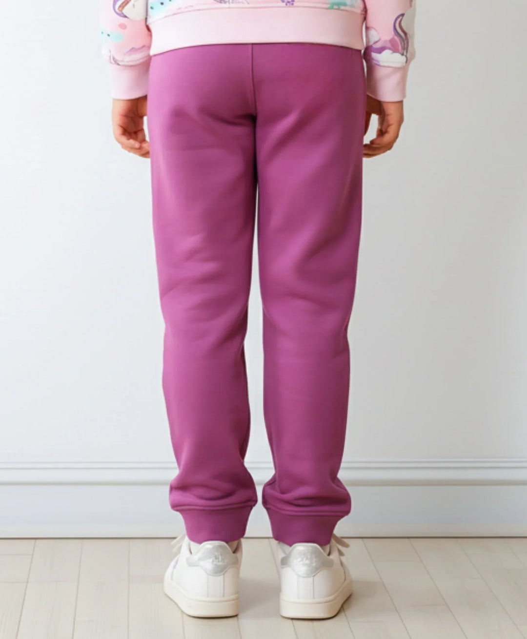PURPLE HEART GIRLS FLEECE JOGGER - PURPLE