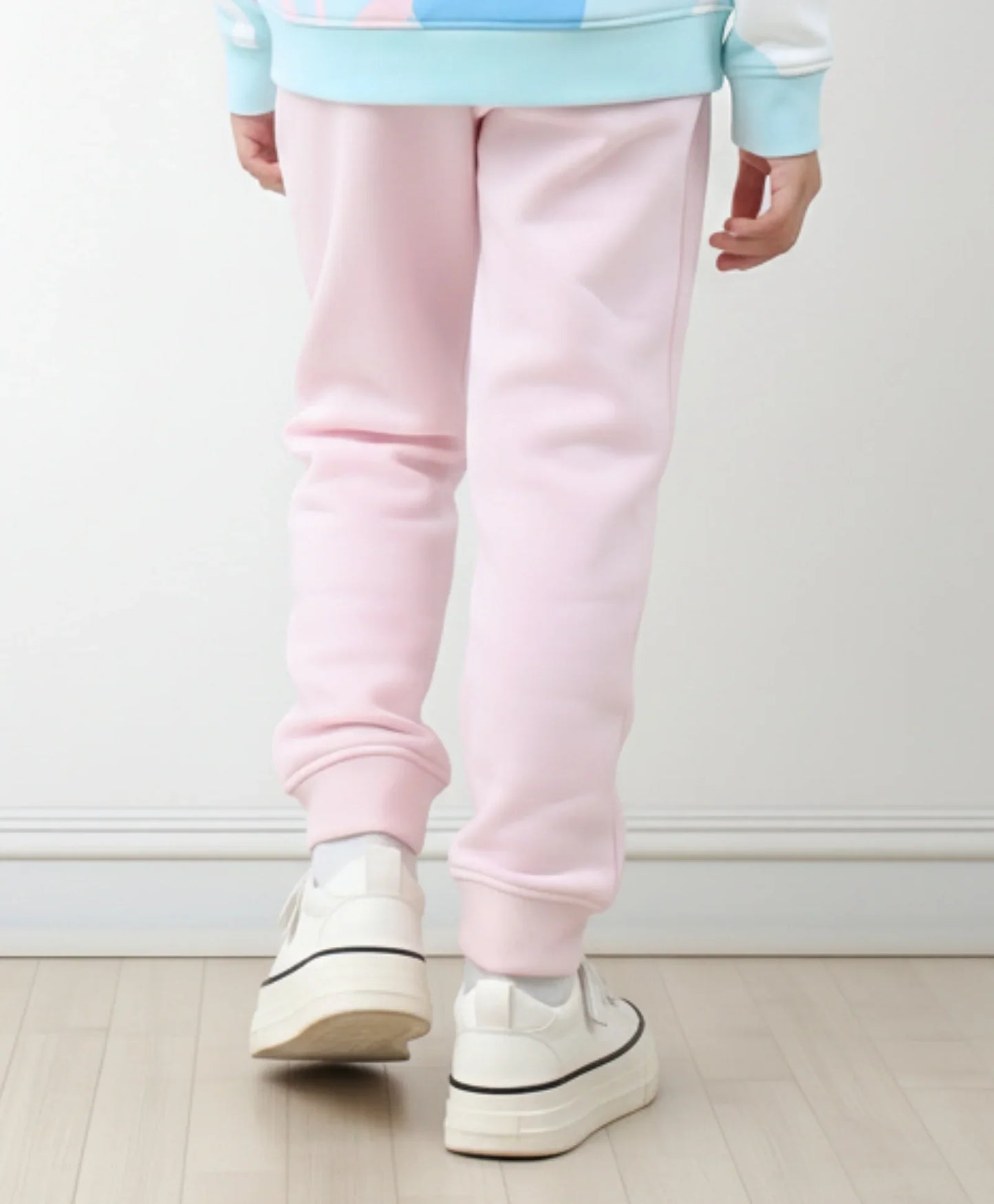 PINK WARM GIRLS FLEECE JOGGER - PINK