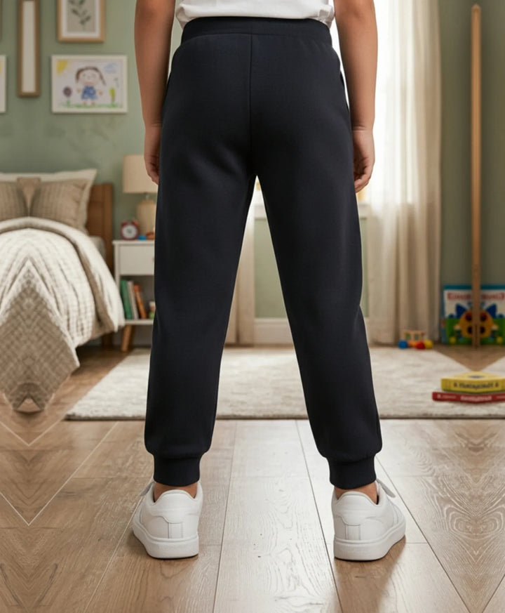 Black Boys Summer Jogger - Black